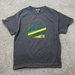 Space Needle Seattle Shirt Mens Large Gray Skyline Since 62 Graphic Tee T-Shirt